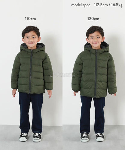 日本童裝 dev!rock 雙面兩著 可水洗纖維羽絨外套 100-160cm 男童款/女童款 冬季 (適合寒冷天氣、溫度低天氣及落雪）OUTERWEAR 