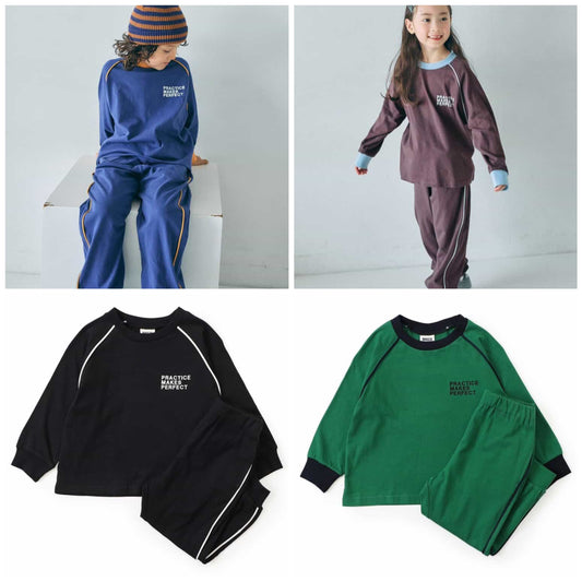 日本童裝 BREEZE 運動兩件套裝 90-150cm 男童款/女童款 秋季 TOPS PANTS