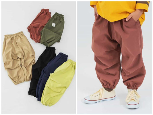 日本童裝 BREEZE 休閒束腳長褲 80-160cm 男童款/女童款 秋季 PANTS