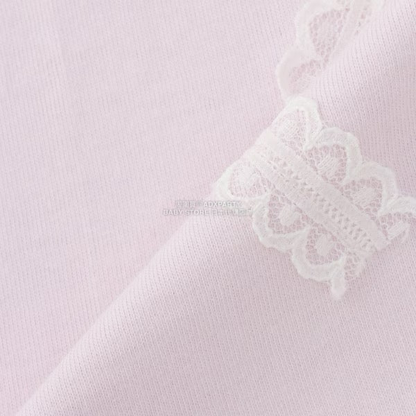 日本童裝 Ly# mine [柔軟棉] 蝴蝶結長袖上衣 100-150cm 女童款 秋季 TOPS