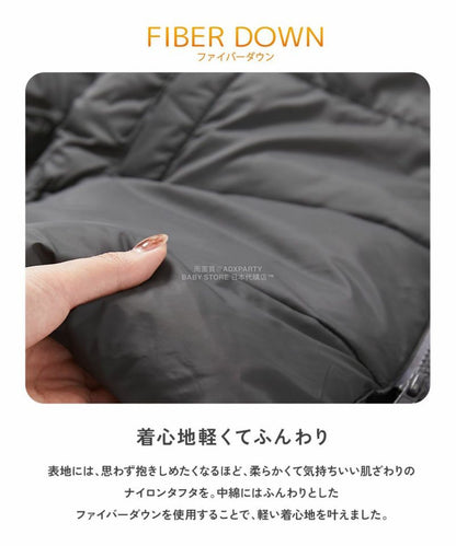 日本童裝 dev!rock 可水洗纖維羽絨保暖防風外套 100-160cm 男童款/女童款 冬季 (適合寒冷天氣、溫度低天氣及落雪）OUTERWEAR 