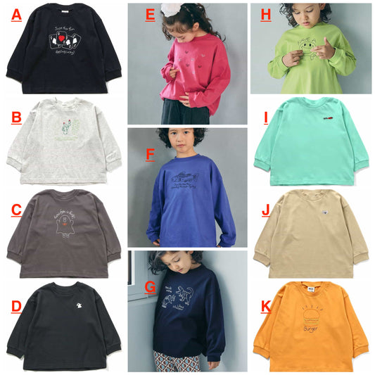 日本童裝 BREEZE 刺繡上衣 90-150cm 男童款/女童款 秋季 TOPS