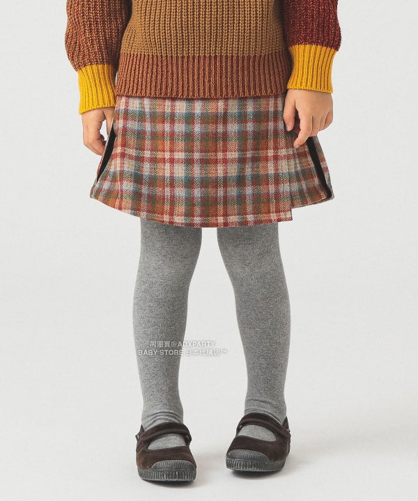 日本童裝 B:MING by BEAMS 毛呢格仔裙褲 100-140cm 男童款/女童款 秋冬季 PANTS
