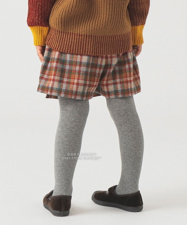 日本童裝 B:MING by BEAMS 毛呢格仔裙褲 100-140cm 男童款/女童款 秋冬季 PANTS