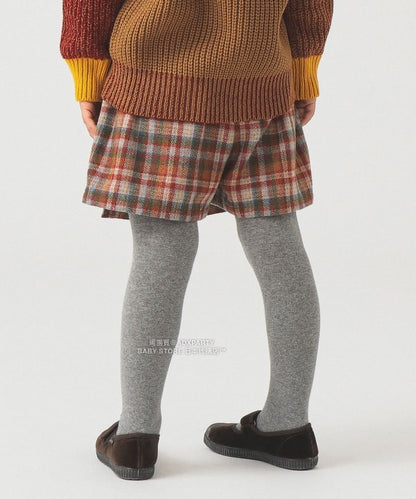日本童裝 B:MING by BEAMS 毛呢格仔裙褲 100-140cm 男童款/女童款 秋冬季 PANTS