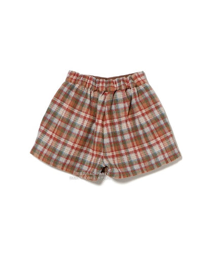 日本童裝 B:MING by BEAMS 毛呢格仔裙褲 100-140cm 男童款/女童款 秋冬季 PANTS