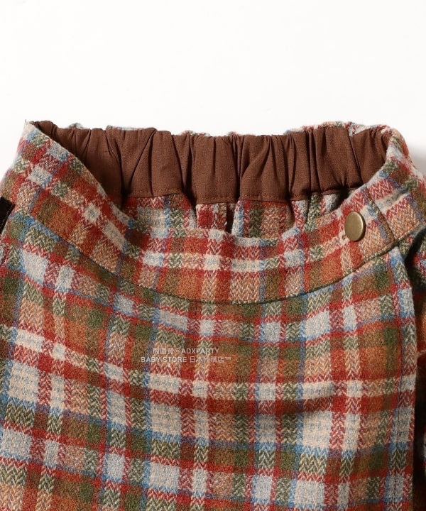 日本童裝 B:MING by BEAMS 毛呢格仔裙褲 100-140cm 男童款/女童款 秋冬季 PANTS