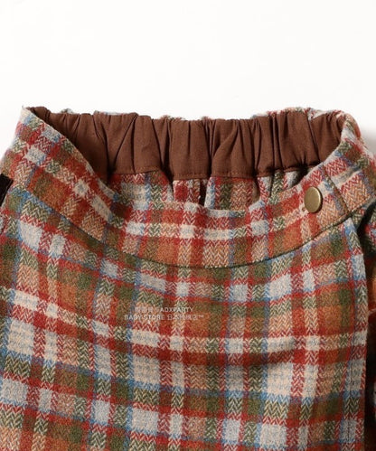 日本童裝 B:MING by BEAMS 毛呢格仔裙褲 100-140cm 男童款/女童款 秋冬季 PANTS