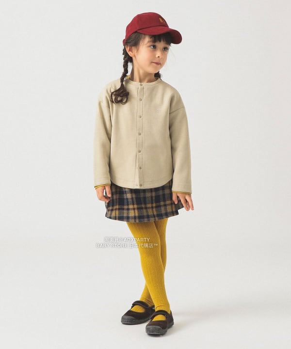 日本童裝 B:MING by BEAMS 毛呢格仔裙褲 100-140cm 男童款/女童款 秋冬季 PANTS