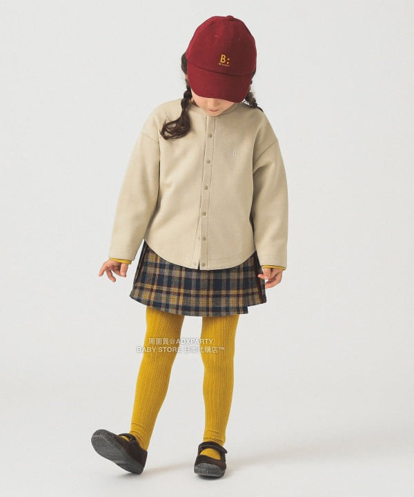 日本童裝 B:MING by BEAMS 毛呢格仔裙褲 100-140cm 男童款/女童款 秋冬季 PANTS