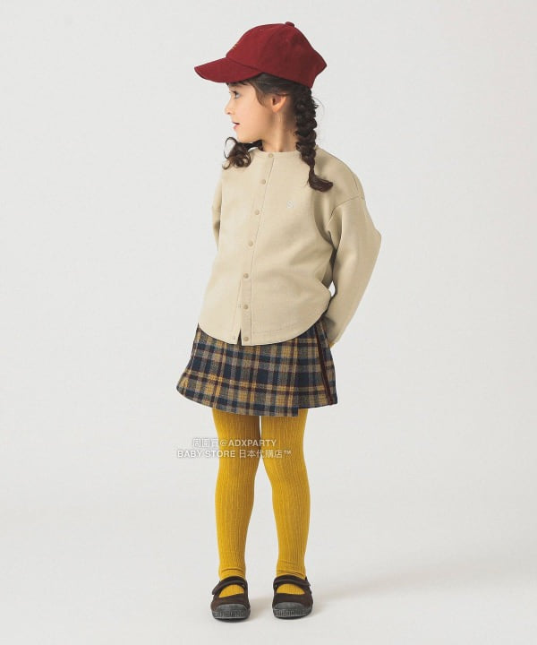 日本童裝 B:MING by BEAMS 毛呢格仔裙褲 100-140cm 男童款/女童款 秋冬季 PANTS