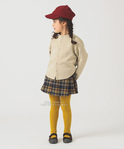 日本童裝 B:MING by BEAMS 毛呢格仔裙褲 100-140cm 男童款/女童款 秋冬季 PANTS