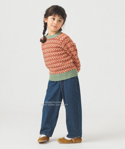 日本童裝 B:MING by BEAMS 編織針織毛衣 90-140cm 男童款/女童款 秋冬季 TOPS