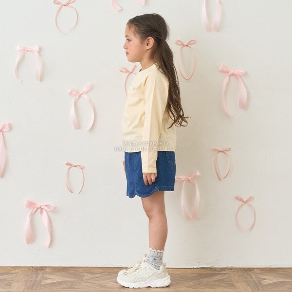 日本童裝 Ly# mine [柔軟棉] 吊帶背心&簡約上衣兩件套裝 100-150cm 女童款 秋季 TOPS