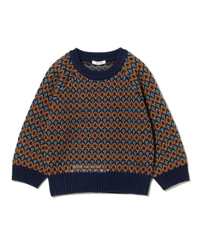 日本童裝 B:MING by BEAMS 編織針織毛衣 90-140cm 男童款/女童款 秋冬季 TOPS