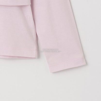 日本童裝 Ly# mine [柔軟棉] 吊帶背心&簡約上衣兩件套裝 100-150cm 女童款 秋季 TOPS