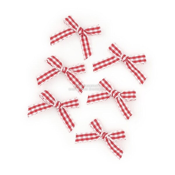 日本直送 Lycee mine 格紋絲帶髮夾6件套 手飾/髮飾系列