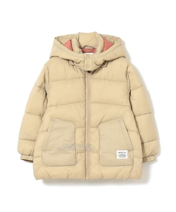 日本童裝 BEAMS mini 機能棉連帽外套 90-150cm 男童款/女童款 秋冬季   (適合香港平均溫度、寒冷天氣、溫度低天氣）OUTERWEAR 