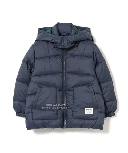 日本童裝 BEAMS mini 機能棉連帽外套 90-150cm 男童款/女童款 秋冬季   (適合香港平均溫度、寒冷天氣、溫度低天氣）OUTERWEAR 