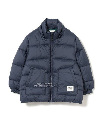 日本童裝 BEAMS mini 機能棉連帽外套 90-150cm 男童款/女童款 秋冬季   (適合香港平均溫度、寒冷天氣、溫度低天氣）OUTERWEAR 