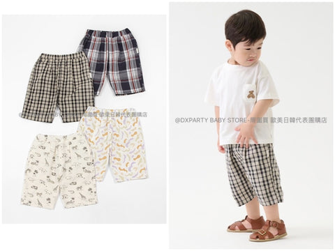 日本童裝 pe#main 休閒褲 80-130cm 男童款 夏季 PANTS