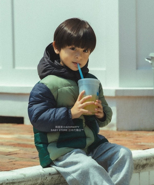 日本童裝 BEAMS mini 機能棉連帽外套 90-150cm 男童款/女童款 秋冬季   (適合香港平均溫度、寒冷天氣、溫度低天氣）OUTERWEAR 