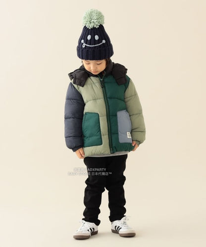 日本童裝 BEAMS mini 機能棉連帽外套 90-150cm 男童款/女童款 秋冬季   (適合香港平均溫度、寒冷天氣、溫度低天氣）OUTERWEAR 