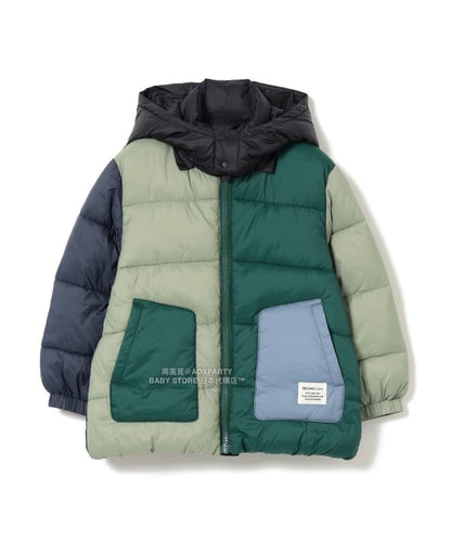 日本童裝 BEAMS mini 機能棉連帽外套 90-150cm 男童款/女童款 秋冬季   (適合香港平均溫度、寒冷天氣、溫度低天氣）OUTERWEAR 