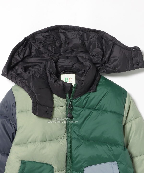 日本童裝 BEAMS mini 機能棉連帽外套 90-150cm 男童款/女童款 秋冬季   (適合香港平均溫度、寒冷天氣、溫度低天氣）OUTERWEAR 