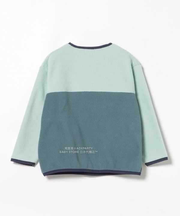 日本童裝 BEAMS mini 抓毛山系口袋上衣 90-150cm 男童款/女童款 秋冬季 TOPS