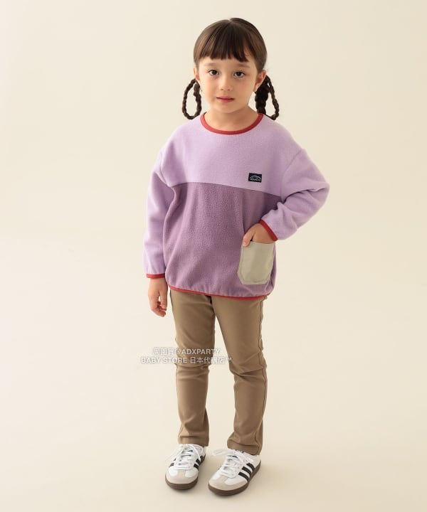 日本童裝 BEAMS mini 抓毛山系口袋上衣 90-150cm 男童款/女童款 秋冬季 TOPS