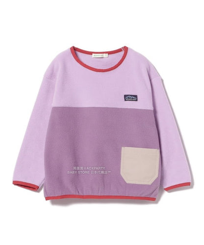 日本童裝 BEAMS mini 抓毛山系口袋上衣 90-150cm 男童款/女童款 秋冬季 TOPS