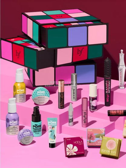 英美直送 BENEFIT Glam Cube 24-Day Beauty聖誕倒數日曆（Worth £267） 大人款 聖誕快樂特輯 聖誕倒數日曆 不參與$900免運 滿$900可加$25免運 Christmas Advent Calendars 2025