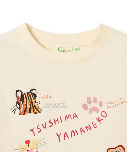 日本童裝 BEAMS mini 【COLLABORATION】那須どうぶつ王国 印花上衣 100-150cm 男童款/女童款 秋冬季 TOPS