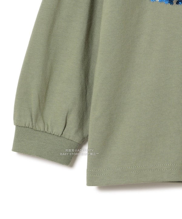 日本童裝 BEAMS mini 【COLLABORATION】那須どうぶつ王国 印花上衣 100-150cm 男童款/女童款 秋冬季 TOPS