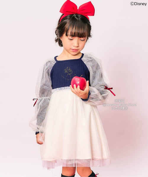 日本童裝 alc#652 x Disney 網紗連身裙 80-140cm 女童款 秋季 DRESSES