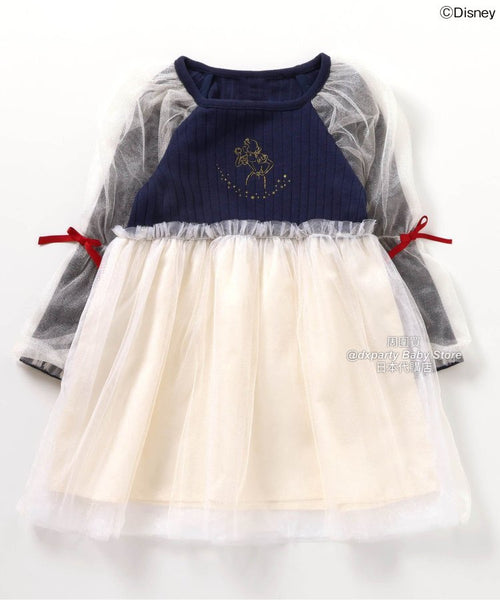 日本童裝 alc#652 x Disney 網紗連身裙 80-140cm 女童款 秋季 DRESSES