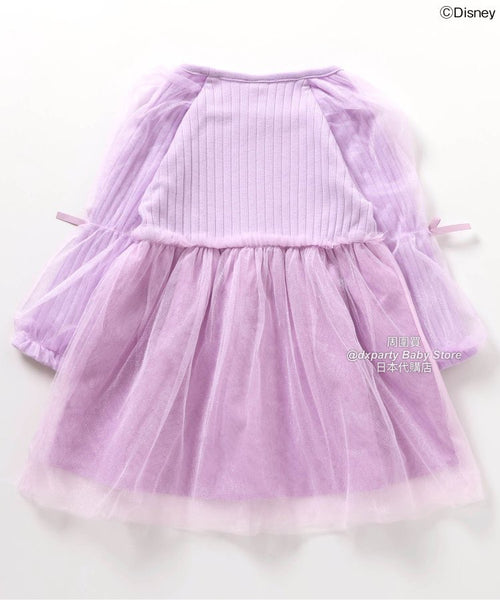 日本童裝 alc#652 x Disney 網紗連身裙 80-140cm 女童款 秋季 DRESSES