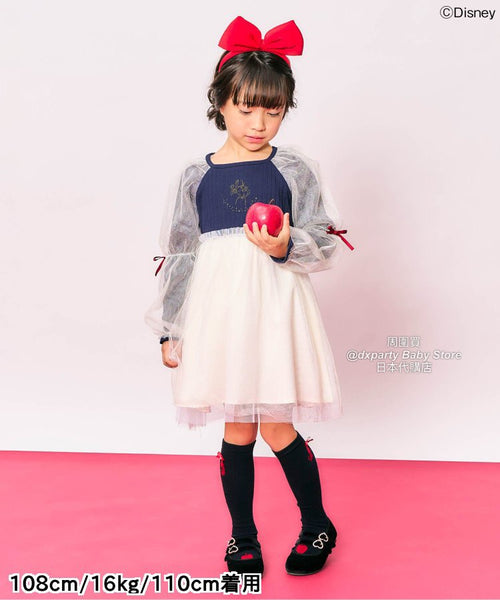 日本童裝 alc#652 x Disney 網紗連身裙 80-140cm 女童款 秋季 DRESSES