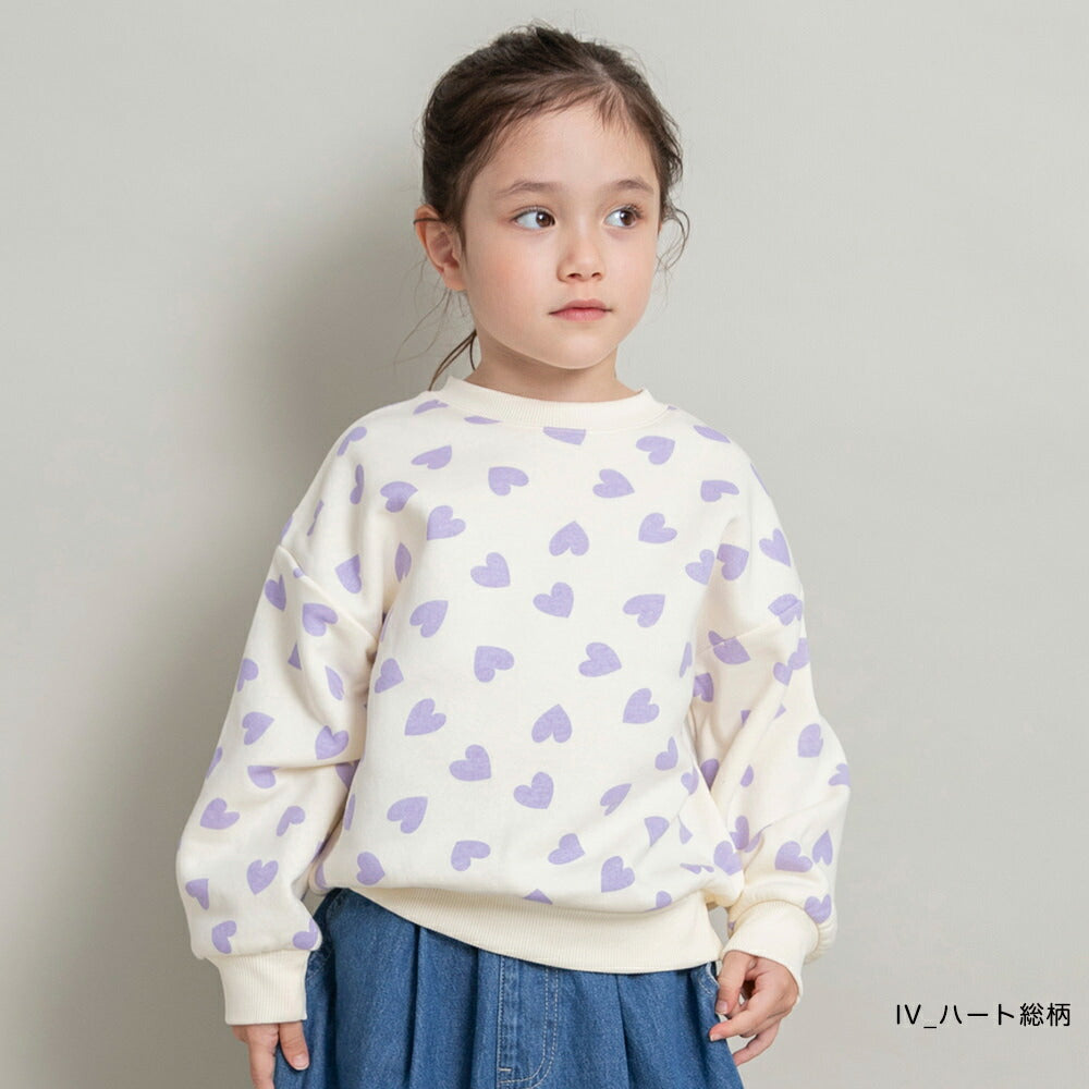 日本童裝 Branshes 抓毛印花衛衣 90-150cm 男童款/女童款 冬季 TOPS