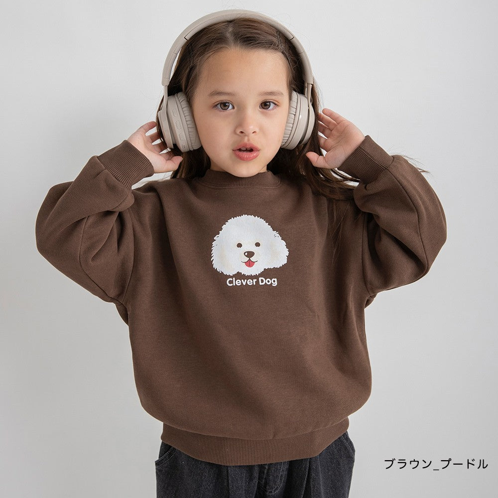 日本童裝 Branshes 抓毛印花衛衣 90-150cm 男童款/女童款 冬季 TOPS