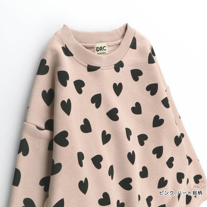 日本童裝 Branshes 抓毛印花衛衣 90-150cm 男童款/女童款 冬季 TOPS