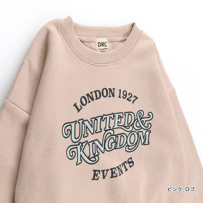 日本童裝 Branshes 抓毛印花衛衣 90-150cm 男童款/女童款 冬季 TOPS