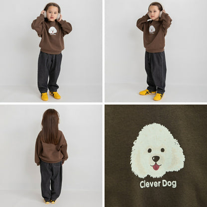 日本童裝 Branshes 抓毛印花衛衣 90-150cm 男童款/女童款 冬季 TOPS