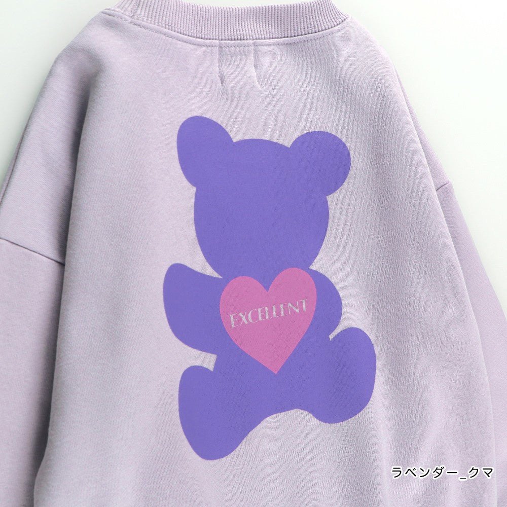 日本童裝 Branshes 抓毛印花衛衣 90-150cm 男童款/女童款 冬季 TOPS