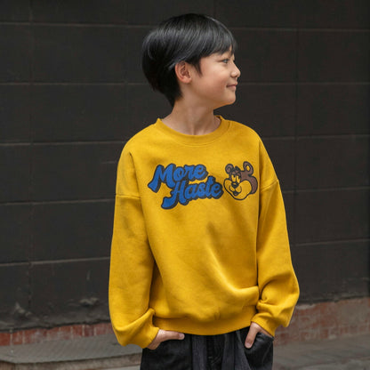 日本童裝 Branshes 抓毛印花衛衣 90-160cm 男童款/女童款 冬季 TOPS 聖誕紅/新年紅