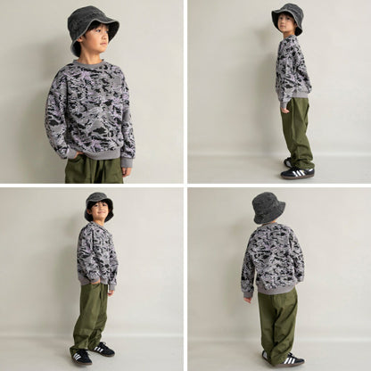 日本童裝 Branshes 抓毛印花衛衣 90-160cm 男童款/女童款 冬季 TOPS 聖誕紅/新年紅