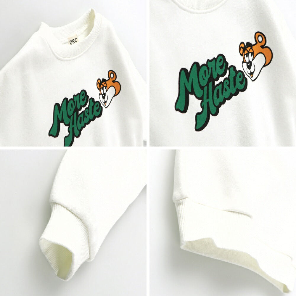 日本童裝 Branshes 抓毛印花衛衣 90-160cm 男童款/女童款 冬季 TOPS 聖誕紅/新年紅