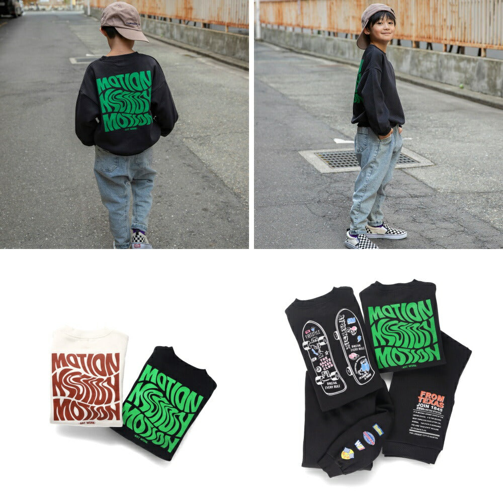 日本童裝 Branshes 抓毛印花衛衣 100-160cm 男童款/女童款 冬季 TOPS