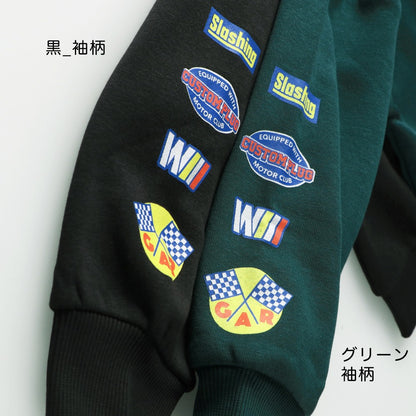 日本童裝 Branshes 抓毛印花衛衣 100-160cm 男童款/女童款 冬季 TOPS